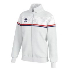 Kurtka damska Errea diana. Białe kurtki sportowe damskie ERREA, na zimę, m, bez wzorów, z bawełny, bez kaptura, na fitness i siłownię. Za 93.00 zł.