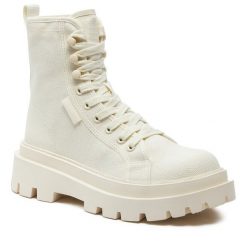 Trapery Superga. Brązowe kozaki damskie Superga. Za 449.99 zł.