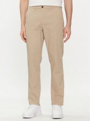 Jack & Jones Chinosy Dave 12212930 Szary Regular Fit. Szare eleganckie spodnie męskie Jack & Jones, m, bez wzorów, z bawełny. Za 139.99 zł.