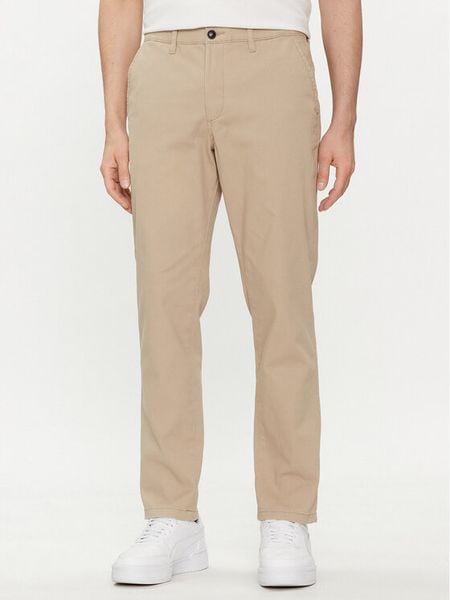 Jack & Jones Chinosy Dave 12212930 Szary Regular Fit. Szare eleganckie spodnie męskie Jack & Jones, m, bez wzorów, z bawełny. Za 139.99 zł.