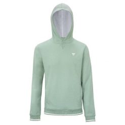 Męska bluza tenisowa Tecnifibre Terry Sweater. Zielone bluzy męskie TECNIFIBRE, m, bez wzorów, bez kołnierzyka, bez ramiączek, tenisowe. Za 299.99 zł.
