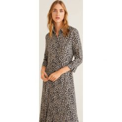 Mango - Sukienka Fast2. Szare sukienki damskie Mango, z tkaniny, casualowe. Za 229.90 zł.