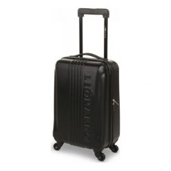 Leonardo Trolley 31 L Walizka Podróżna, Czarna. Walizki męskie Leonardo, z materiału. Za 116.00 zł.