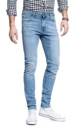 LEE SPODNIE MĘSKIE Malone WORN LONEPINE L736LSTF 112120141. Spodnie materiałowe męskie Lee, l, bez wzorów, z jeansu. Za 209.99 zł.