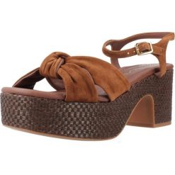 Sandały UNISA KALEA KS Brązowy. Brązowe obuwie sportowe damskie Unisa, bez wzorów, ze skóry, trekkingowe. Za 426.99 zł.