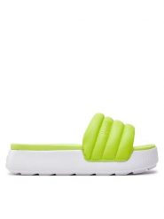 Puma Klapki Karmen Slide Puffy Wns 395399-04 Zielony. Zielone obuwie sportowe damskie Puma, bez wzorów, ze skóry. Za 189.99 zł.