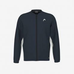 Kurtka męska BREAKER Jacket. Niebieskie kurtki sportowe męskie Head, l, bez wzorów, z elastanu. W wyprzedaży za 308.00 zł.