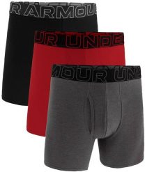 Bokserki męskie UNDER ARMOUR Szare - 3 PAK Performance XL. Szare bokserki męskie Under Armour, m, bez wzorów. Za 130.90 zł.