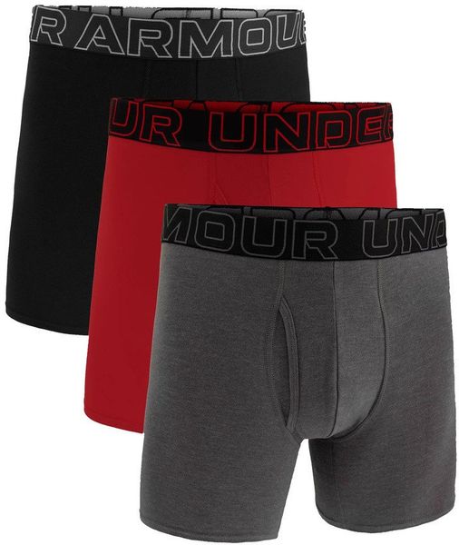 Under Armour Bokserki męskie UNDER ARMOUR Szare - 3 PAK Performance XL. Szare bokserki męskie Under Armour, m, bez wzorów. Za 130.90 zł.