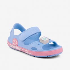 Sandały dziecięce Coqui. Czerwone sandały dziewczęce Coqui, bez zapięcia. Za 145.99 zł.