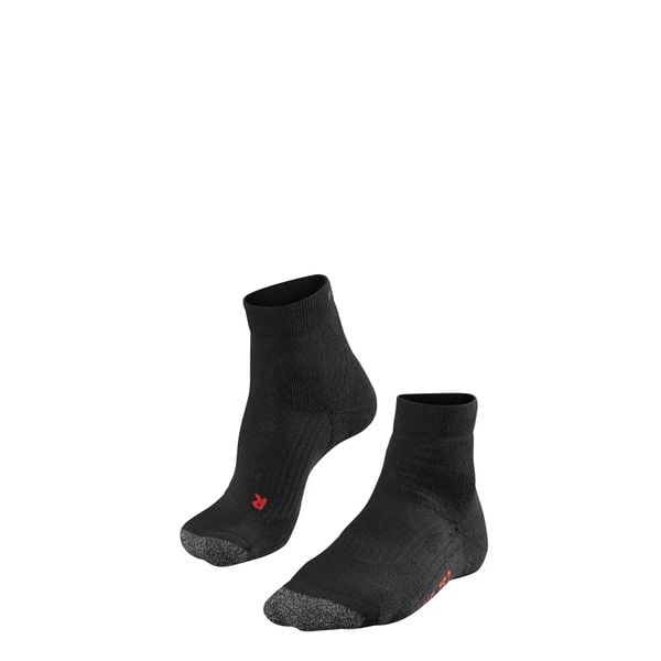 Skarpetki damskie Falke TE2. Czarne skarpety damskie Falke, bez wzorów, z bawełny. Za 137.50 zł.