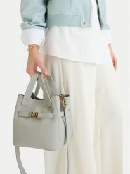 GINO ROSSI Torebka EO-LDA88 Szary. Szare torebki do ręki damskie Gino Rossi, bez wzorów, z materiału, bez dodatków. Za 329.99 zł.