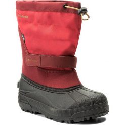 Śniegowce COLUMBIA - Youth Powderbug Plus II BY1326 Mountain Red/Maple 613. Buty zimowe chłopięce marki Columbia. W wyprzedaży za 179.00 zł.