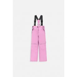 Spodnie narciarskie dziecięce z szelkami Lemon Explore ZL3 fioletowe. Fioletowe buty zimowe dziewczęce LEMON explore, bez wzorów, z poliesteru, bez zapięcia. Za 199.90 zł.
