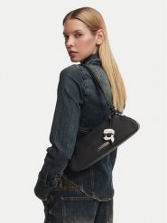 KARL LAGERFELD Torebka B3W30124 Czarny. Czarne torebki do ręki damskie KARL LAGERFELD, bez wzorów, ze skóry, bez dodatków. Za 779.99 zł.