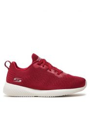 Skechers Sneakersy BOBS SPORT Tough Talk 32504/Red Czerwony. Czerwone obuwie sportowe damskie Skechers, bez wzorów, z materiału. Za 189.99 zł.