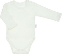 NICOL Body prążkowane niemowlęce wyprawka długi rękaw Olaw Nicol 68. Body niemowlęce NICOL, bez wzorów, prążkowane, bez ramiączek. Za 39.99 zł.