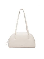 Calvin Klein Torebka Ck Glide Elongated Shoulder Bag K60K612819 Biały. Białe torebki do ręki damskie Calvin Klein, bez wzorów, ze skóry, bez dodatków. Za 349.99 zł.