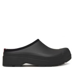 Kalosze Hunter. Czarne klapki męskie Hunter. Za 349.99 zł.