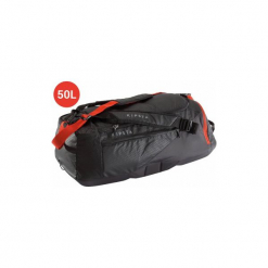 Torba do sportów zespołowych Away 50 L. Czarne torby sportowe męskie KIPSTA, z materiału. Za 99.99 zł.