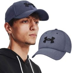 Czapka męska UNDER ARMOUR Blitzing Cap. Niebieskie czapki i kapelusze męskie Under Armour, bez wzorów, sportowe. Za 99.99 zł.