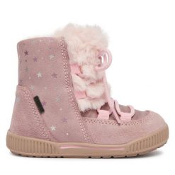 Śniegowce Primigi. Czerwone śniegowce dziewczęce Primigi, z gore-texu, bez zapięcia. Za 309.99 zł.