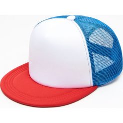 Czapka truckerka z daszkiem - Czerwony. Czapki i kapelusze męskie marki Cropp. Za 39.99 zł.