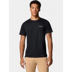 Koszulka sportowa męska Columbia Cirque River Pro. Czarne koszulki sportowe męskie Columbia, m, bez wzorów, bez kołnierzyka, bez ramiączek, trekkingowe. Za 269.00 zł.
