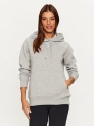 Under Armour Bluza Ua Rival Fleece Hoodie 1379500 Szary Loose Fit. Szare bluzy damskie Under Armour, xs, bez wzorów, z bawełny, bez kaptura. Za 86.72 zł.