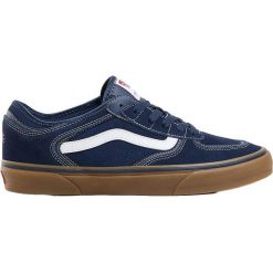 Buty Vans Rowley Classic, Mężczyźni. Niebieskie buty sportowe męskie Vans, z zamszu, bez zapięcia. Za 490.00 zł.