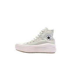 Buty Converse Chuck Taylor All Star Move Szare. Szare trampki i tenisówki damskie Converse, bez wzorów, eleganckie, bez zapięcia. Za 376.65 zł.