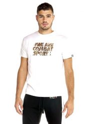 Koszulka na co dzień na siłownię. Białe koszulki sportowe męskie LEONE 1947 APPAREL, m, bez wzorów, z dżerseju, bez kołnierzyka, bez ramiączek, na fitness i siłownię. Za 42.06 zł.