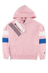 Bluza dresowa damska Champion Sweatshirt HD. Czerwone bluzy damskie Champion, l, z aplikacjami, z bawełny, z kapturem. Za 172.49 zł.