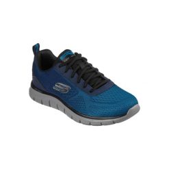 Buty do chodzenia męskie Skechers Track Ripkent. Czarne buty sportowe męskie Skechers, z gumy, bez zapięcia, trekkingowe. Za 249.99 zł.