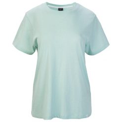 T-shirt Damski Z Krótkim Rękawem Elina II. Niebieskie t-shirty damskie Hi-tec, bez wzorów, casualowe, bez kołnierzyka. Za 55.99 zł.
