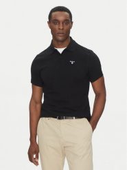 Barbour Polo Original Sports MML0358BK31 Czarny Tailored Fit. Czarne koszulki polo męskie Barbour, l, bez wzorów, z bawełny, bez ramiączek. Za 269.99 zł.