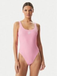 Tommy Hilfiger Strój kąpielowy UW0UW06522 Różowy jasny. Czerwone kostiumy jednoczęściowe damskie Tommy Hilfiger, m, bez wzorów, z syntetyku. Za 409.99 zł.