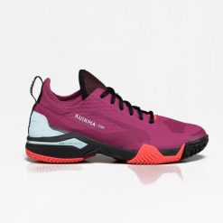 Buty do padla damskie Kuikma PS 990 Dynamic. Czerwone obuwie sportowe damskie KUIKMA, bez wzorów, z meshu. Za 299.99 zł.