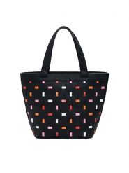 Desigual Torebka 25SAXPC2 Czarny. Czarne torebki do ręki damskie Desigual, bez wzorów, ze skóry, bez dodatków. Za 279.99 zł.