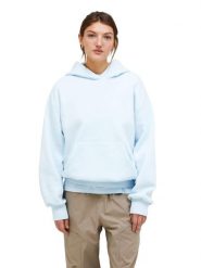 Bluza Peak Performance damska Original Stomp Hood niebieska - M. Niebieskie bluzy damskie Peak Performance, m, bez wzorów, z bawełny, z kapturem. Za 529.00 zł.