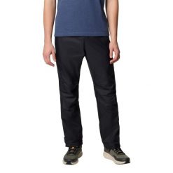Spodnie sportowe męskie Pouring Adventure III Pant. Czarne spodnie sportowe męskie Columbia, m, bez wzorów, z materiału, trekkingowe. Za 349.99 zł.