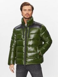 Save The Duck Kurtka zimowa Mitch D30817M LUCK17 Zielony Regular Fit. Zielone kurtki męskie SAVE THE DUCK, na zimę, l, bez wzorów, z syntetyku, bez kaptura. Za 1,079.00 zł.