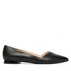 Baleriny HÖGL. Czarne baleriny damskie HÖGL, bez wzorów, bez obcasa. Za 699.99 zł.