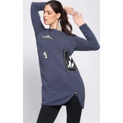 Ciemnoniebieska Tunika This Feeling. Niebieskie tuniki damskie Born2be. Za 39.99 zł.