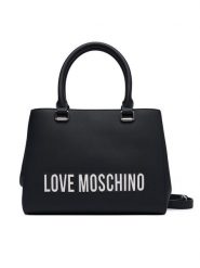 LOVE MOSCHINO Torebka JC4022PP1PKD000B Czarny. Czarne torebki do ręki damskie Love Moschino, bez wzorów, ze skóry, bez dodatków. Za 1,029.00 zł.