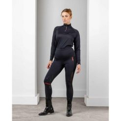 Damskie legginsy jeździeckie o średniej przyczepności eaSt Reggings® R1. Czarne legginsy damskie EAST, l, bez wzorów, z elastanu. Za 559.10 zł.