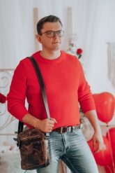 Beltimore męski skórzany pasek szeroki jeans brązowy 523 : Kolory - brązowy, beżowy, Rozmiar pasków - r.100-115 cm. Brązowe paski damskie bez wzorów, z jeansu. Za 54.99 zł.