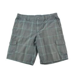 Second life - Columbia szorty męskie Omni-Shade cargo - Stan bardzo dobry. Szare krótkie spodenki sportowe męskie Columbia, l, bez wzorów, trekkingowe. Za 76.64 zł.