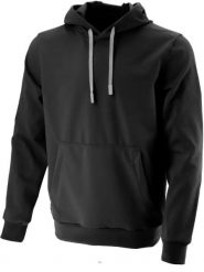 Dedra Bluza męska z kapturem rozm L, polies+ spandex, czarna one size. Czarne bluzy męskie Dedra, l, bez wzorów, z kapturem. Za 120.91 zł.