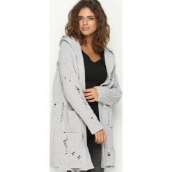 Szary Kardigan Heat. Kardigany damskie marki bonprix. Za 124.99 zł.